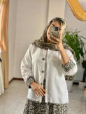 شومیز دامن گل گلی