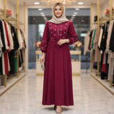 کفتان گلدوزی پاپیونی جنس بابوس