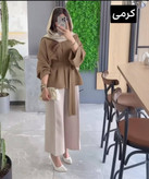 مانتو شلوار شنیز جنس مازراتی