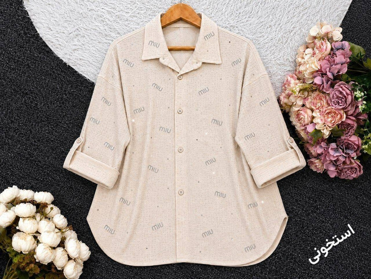 شومیز نگینی صحرا۳۰۳