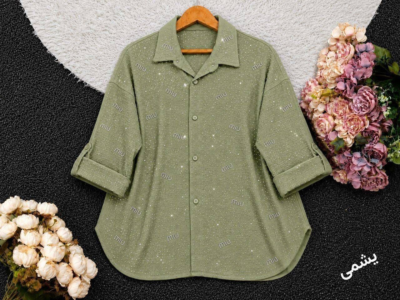 شومیز نگینی صحرا۳۰۳