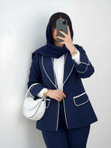 کت وشلوار نیلوفر جنس مازراتی