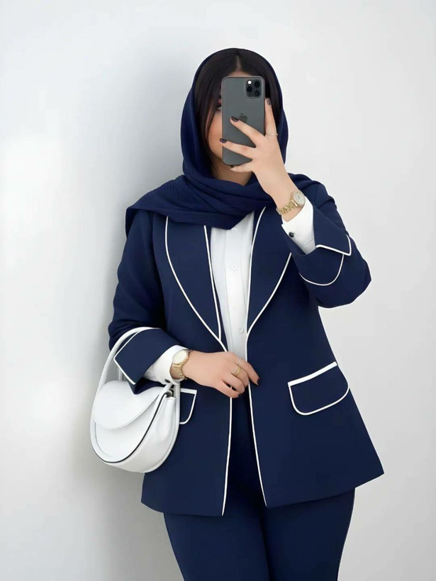 کت وشلوار نیلوفر جنس مازراتی