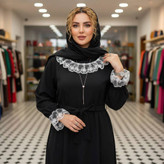 پیراهن عبایی محبوبه جنس الیزه درجه یک