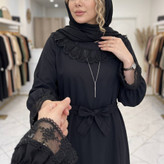 پیراهن عبایی محبوبه جنس الیزه درجه یک