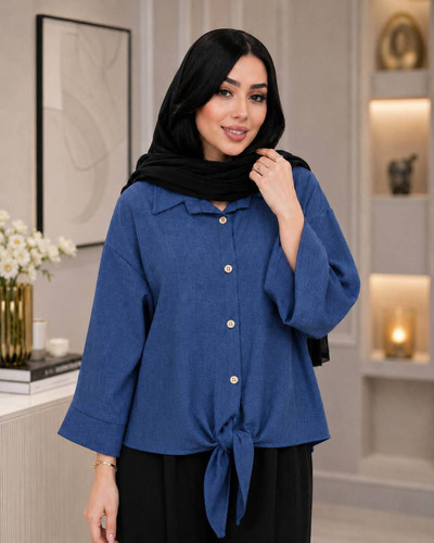 شومیز گره ای شانتون