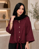شومیز گره ای شانتون