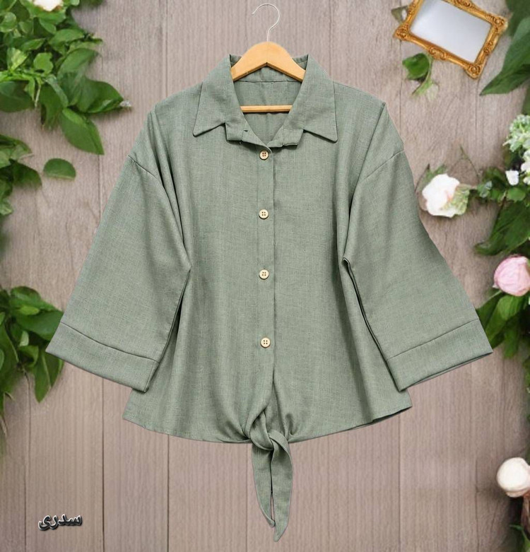 شومیز گره ای شانتون