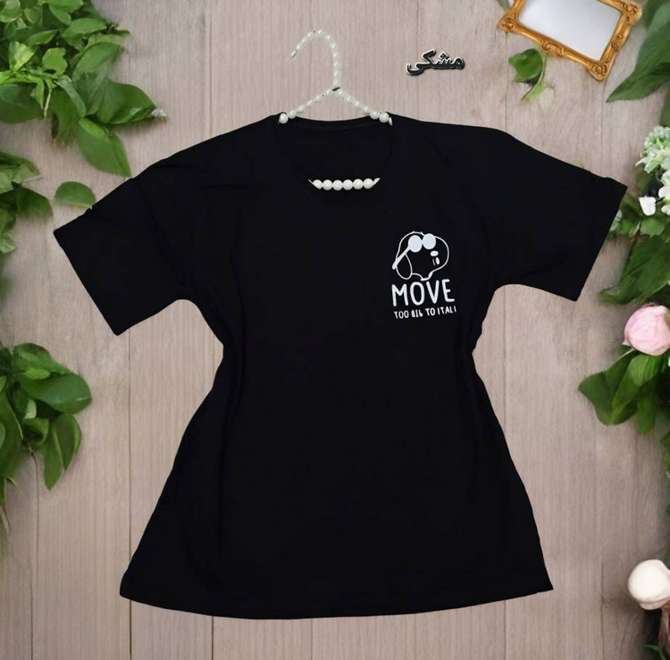 تیشرت باکسی move نخ پنبه اعلا