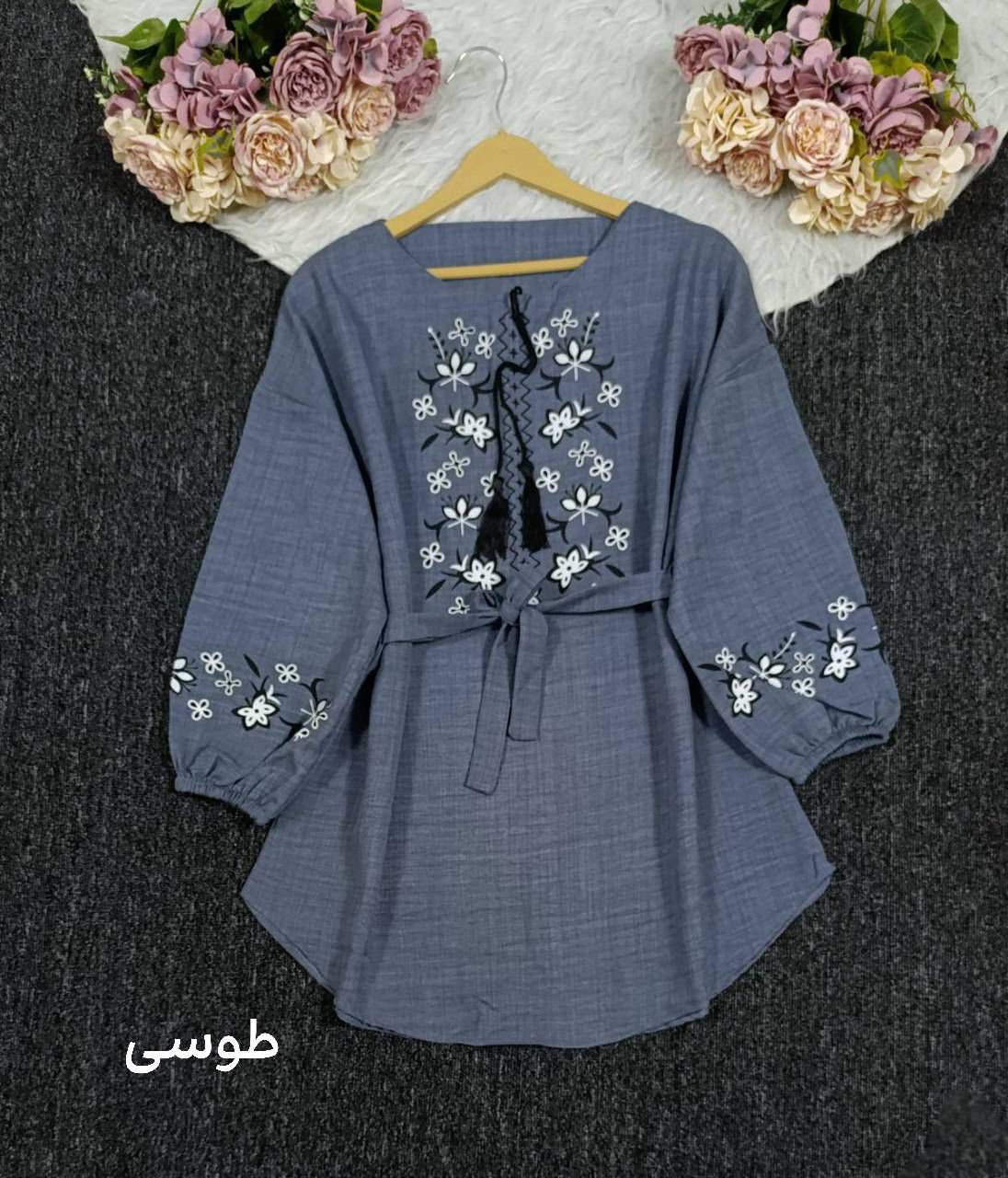 شومیز شهره جنس شانتون اعلا