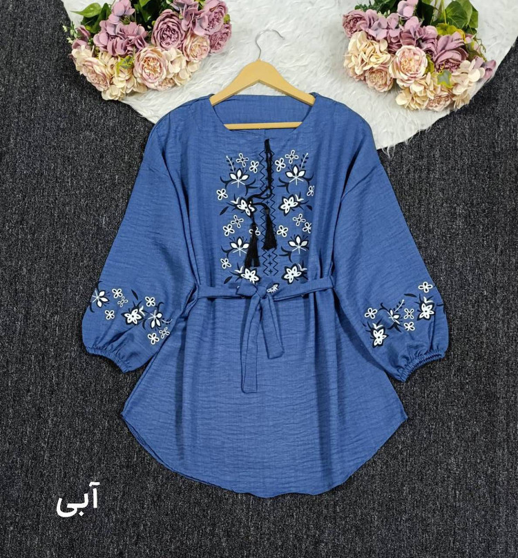 شومیز شهره جنس شانتون اعلا