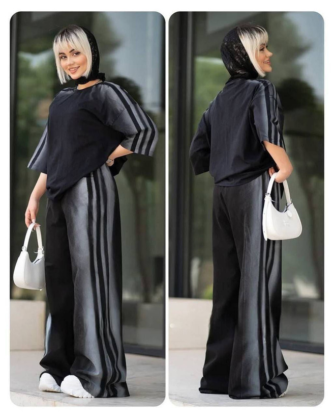 ست تیشرت شلوار جاسمین