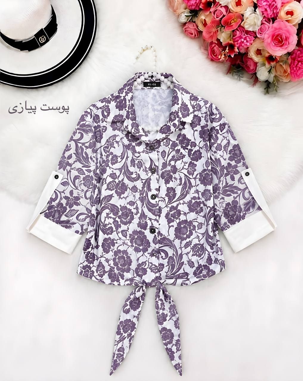 شومیز دبل الیزه درجه یک