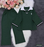 ست تیشرت شلوار polo گلکسی پنبه