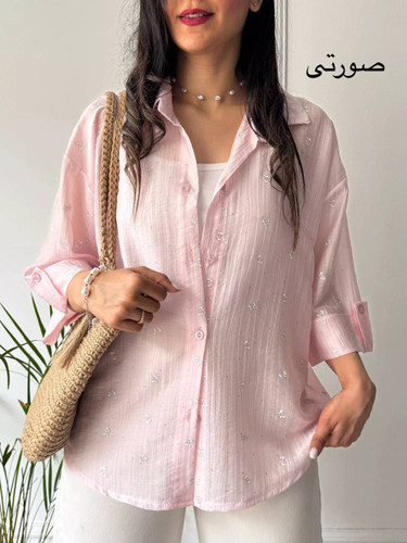 شومیز شیشه ای چنل جنس پری شیشه ای