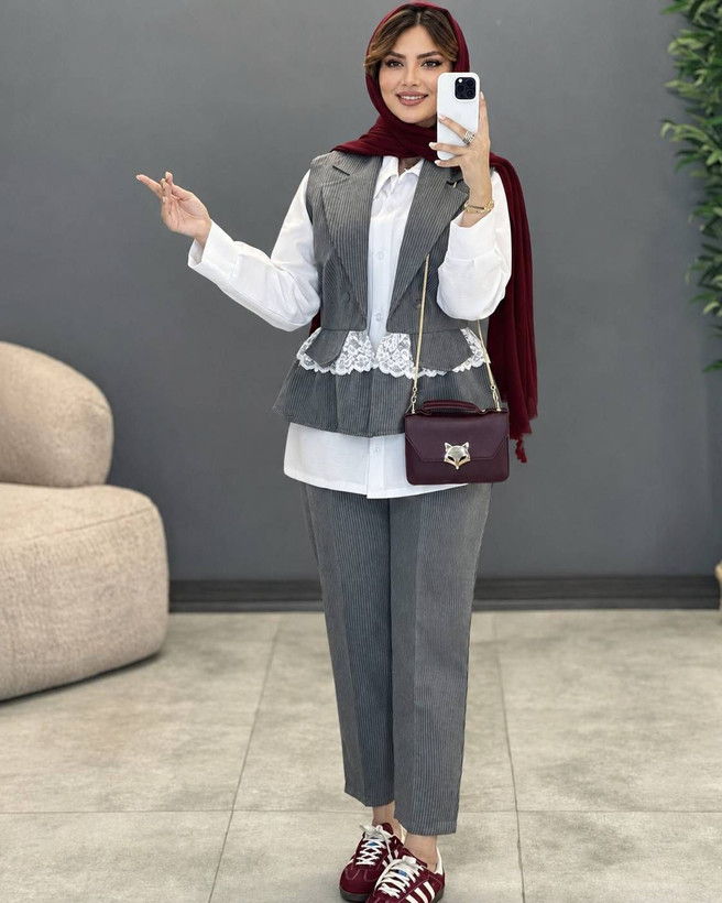 ست سه تیکه بهیمن جنس تترون و دیپلمات