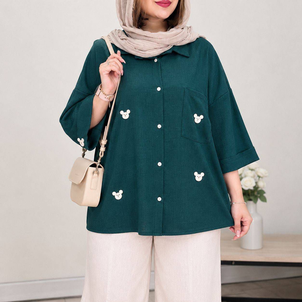 شومیز عروسکی تدی