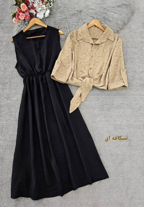 شومیز گره ای و سارافون نازنین