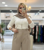 شلوار بگ کمرپاگن دار
