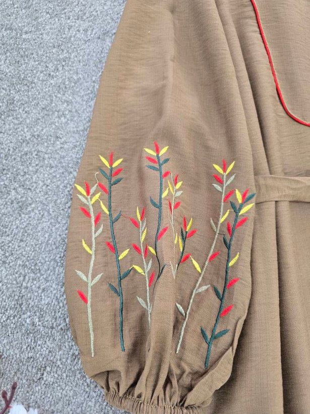 کفتان گلدوزی نرگسی جنس بابوس