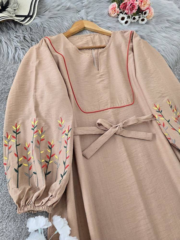 کفتان گلدوزی نرگسی جنس بابوس
