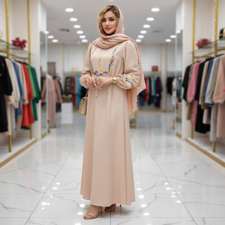 کفتان گلدوزی گلبرگ جنس بابوس