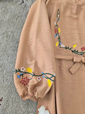 کفتان گلدوزی گلبرگ جنس بابوس