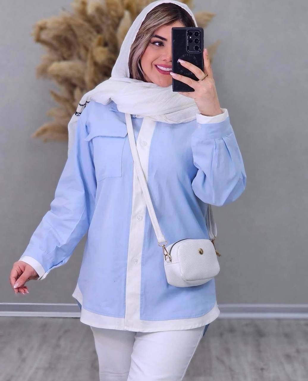 مانتو لنین دورنگ نچرال اعلا