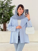 کت یقه انگلیسی نوشین جنس لینن اعلا