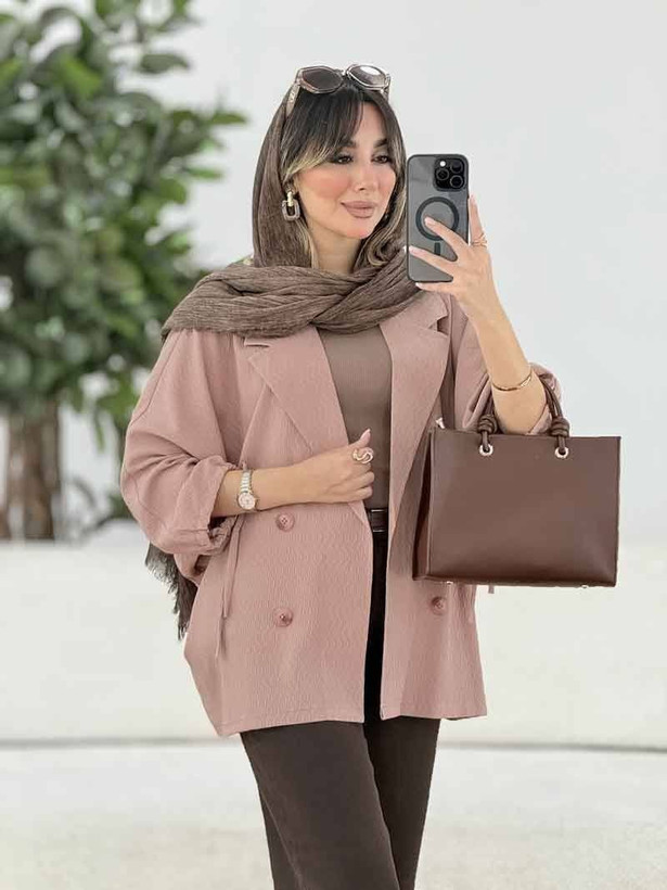 کت آستین بندی شبنم