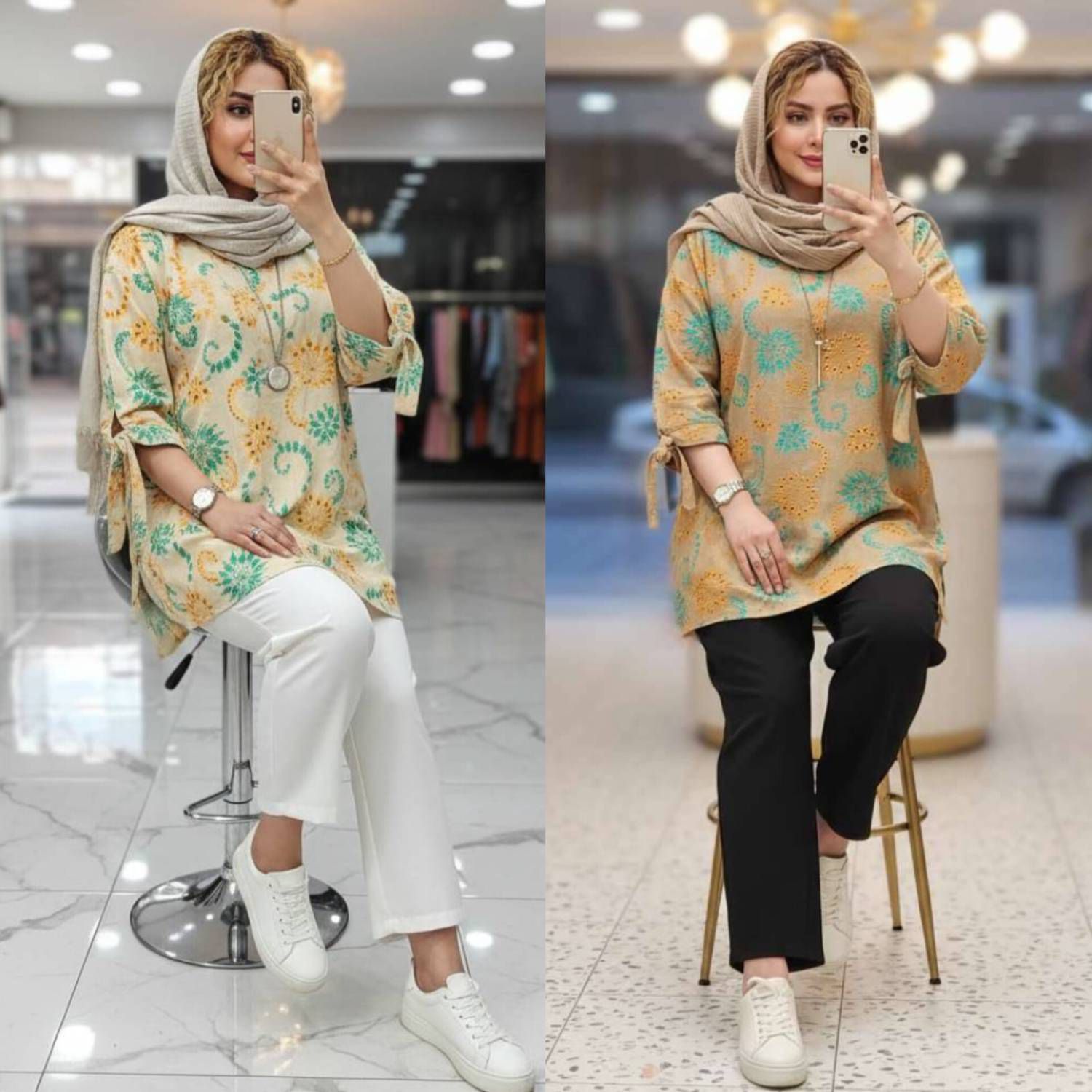 شومیز خانه دوزی ماهور