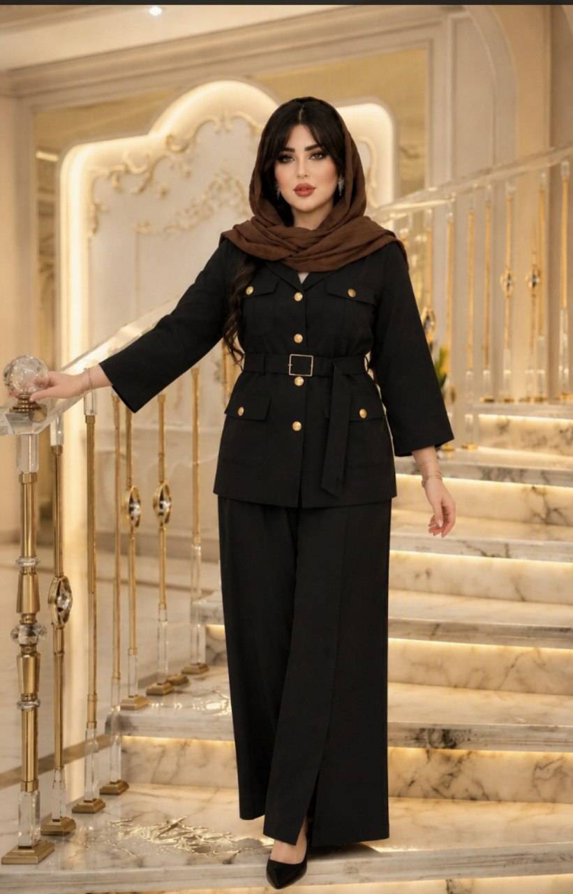 مانتو شلوار شبنم جنس مازراتی