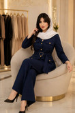 مانتو شلوار شبنم جنس مازراتی