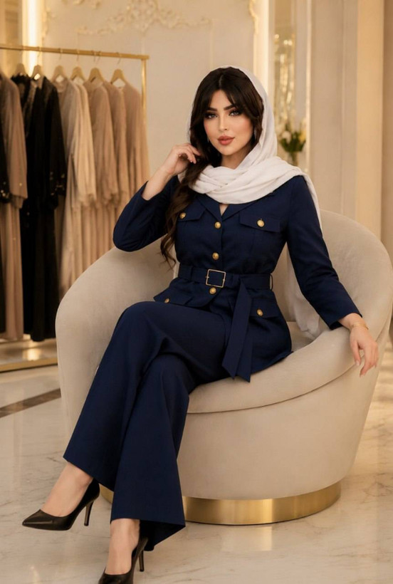 مانتو شلوار شبنم جنس مازراتی