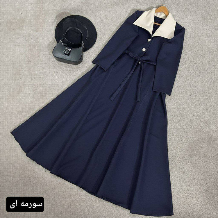 پیراهن بلند زهره جنس مازراتی
