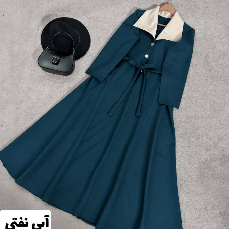 پیراهن بلند زهره جنس مازراتی