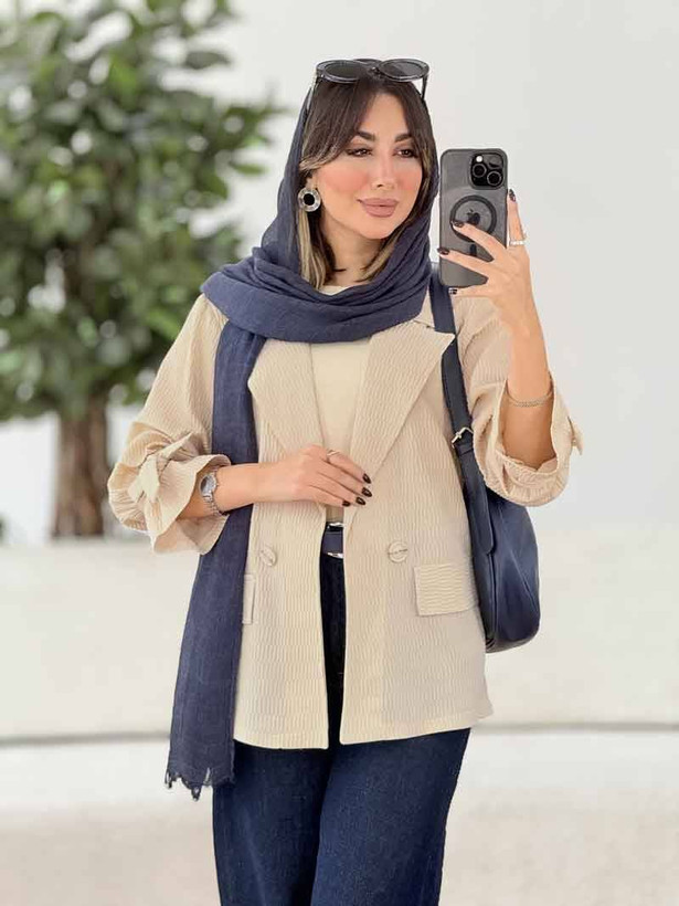 مانتو کتی مدل سیتا جنس اطلسی باکیفیت