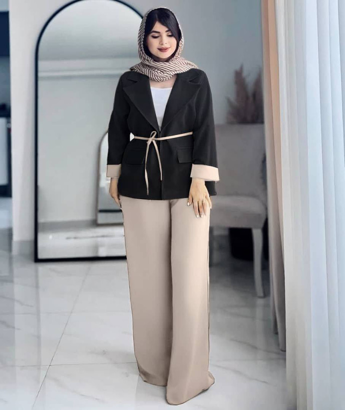 کت شلوار ستایش جنس مازراتی