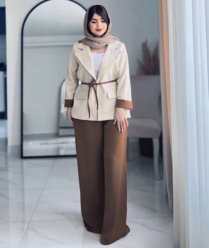 کت شلوار ستایش جنس مازراتی