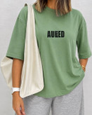 تیشرت باکسی طرح AULED
