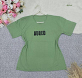تیشرت باکسی طرح AULED