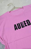 تیشرت باکسی طرح AULED