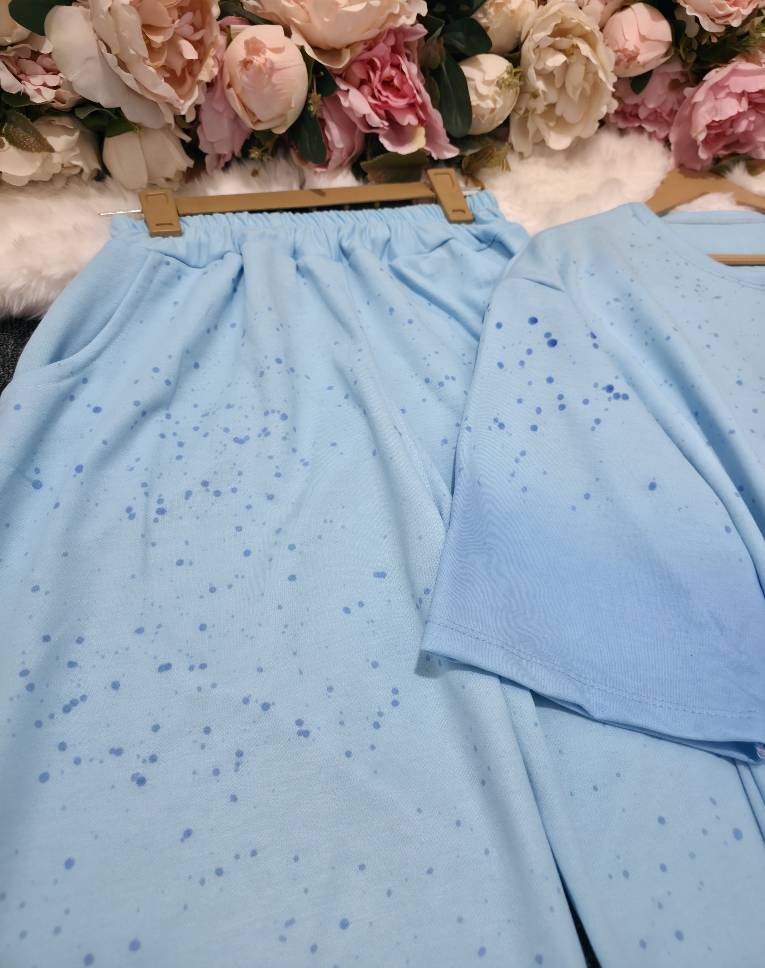 ست تیشرت شلوار کهکشان