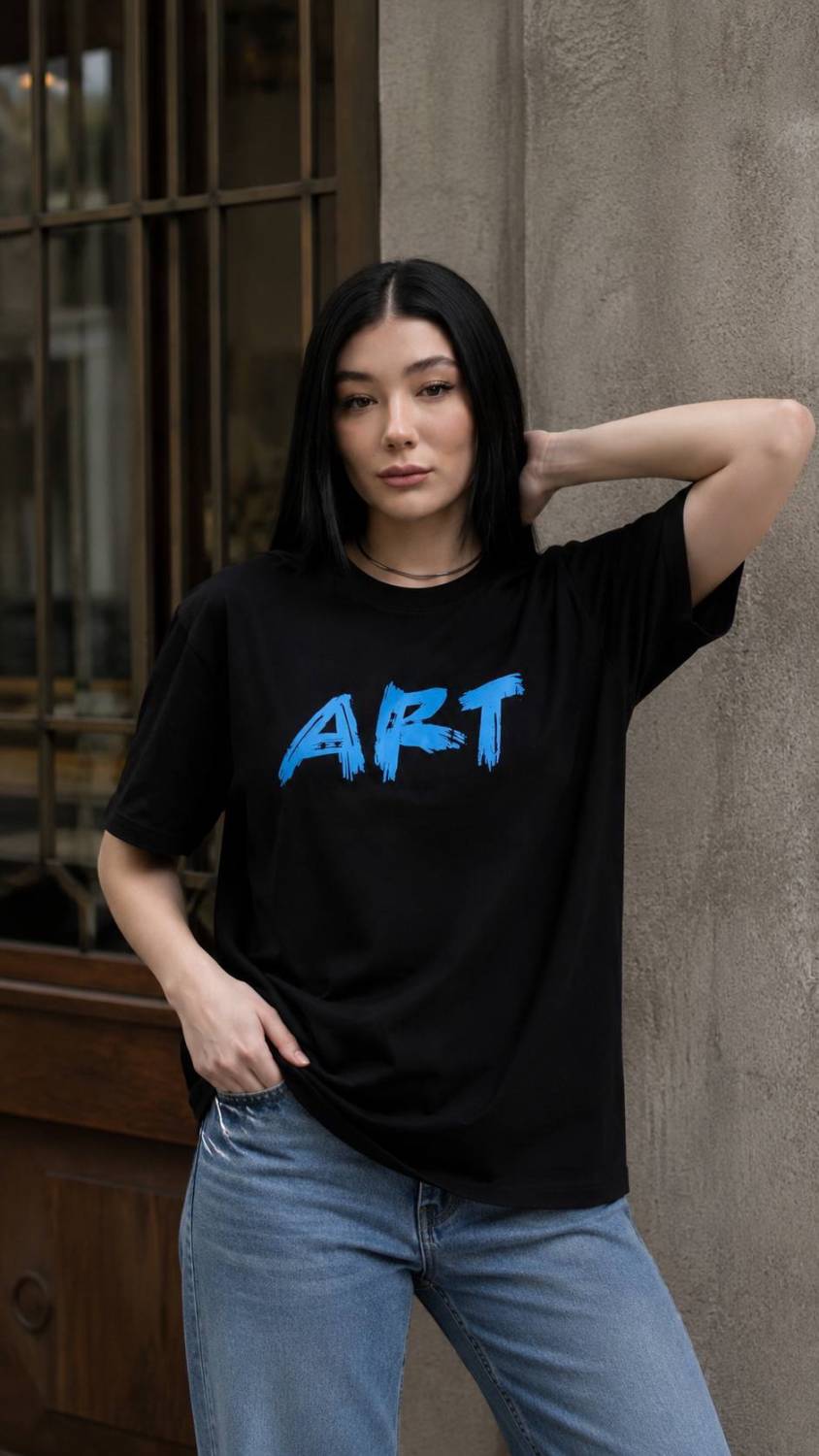 تیشرت باکسی ART پنبه
