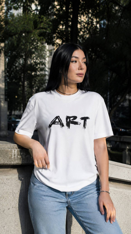 تیشرت باکسی ART پنبه