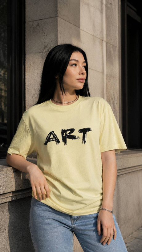 تیشرت باکسی ART پنبه