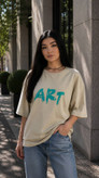 تیشرت باکسی ART پنبه