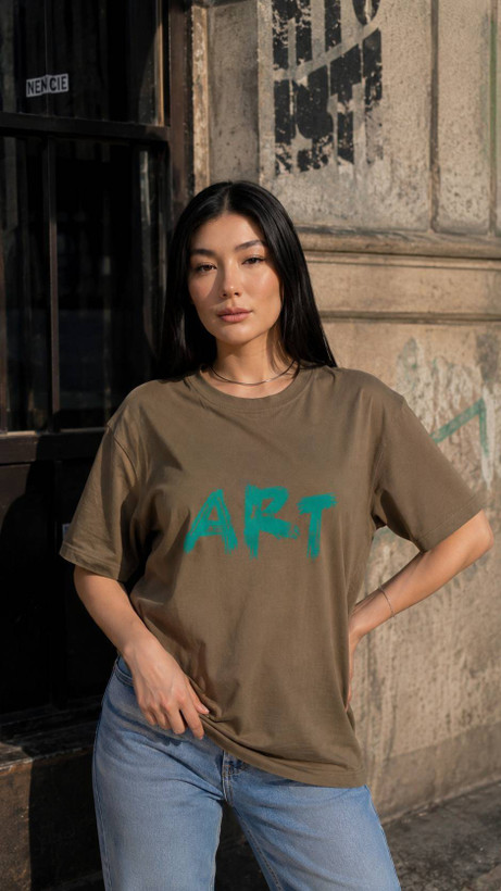 تیشرت باکسی ART پنبه