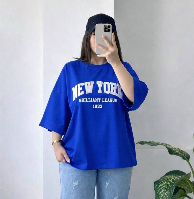 تیشرت باکسی NEW YORK سوپرپنبه