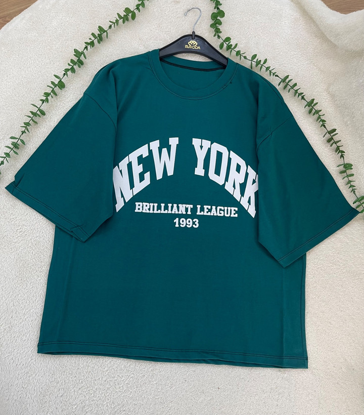 تیشرت باکسی NEW YORK سوپرپنبه